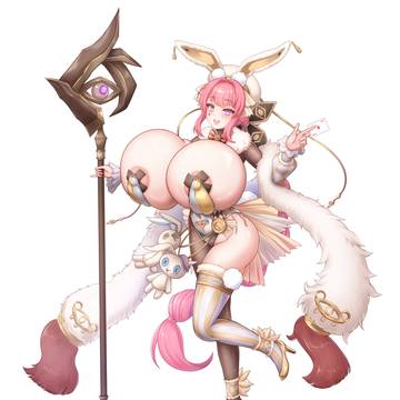 【巨乳ファンタジーバースト】　ホワイトバニー　ノワ
