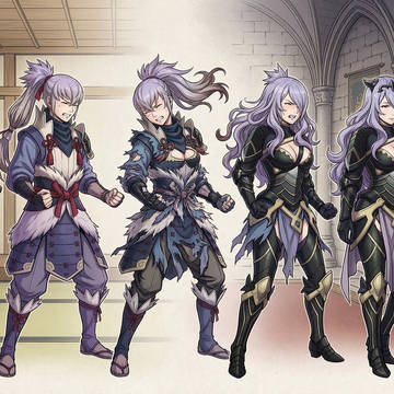 FEif タクミ → カミラ 性転換過程 (他者変身 TSF)