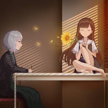 遥远的她仿佛借风声跟我话