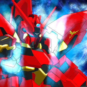 MSN-001XCAガンダムデルタカイ(シャア専用機)