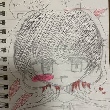 なんとなく描いたキヨです(似てない)