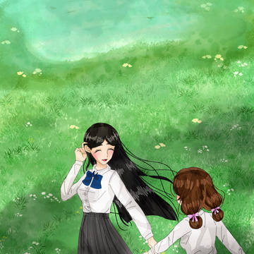 【創作百合】月子先輩と恋鳥ちゃん②