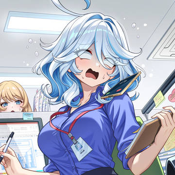 OLフリーナシリーズ。 2_AM 011:25 忙しい会社の営業