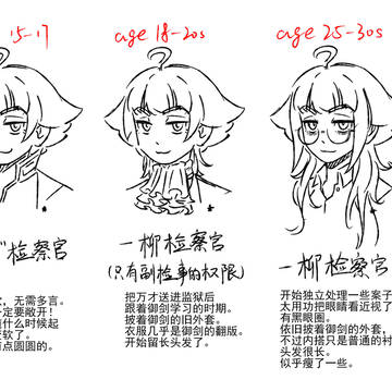 我流私设各年龄段一柳弓彦