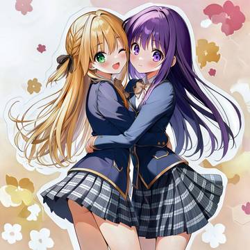 日向朝陽と深森奈月(レボリューション!~太陽の革命~)