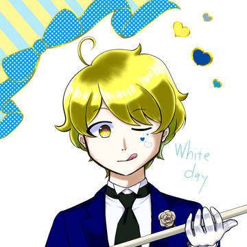 ホワイトデー💙