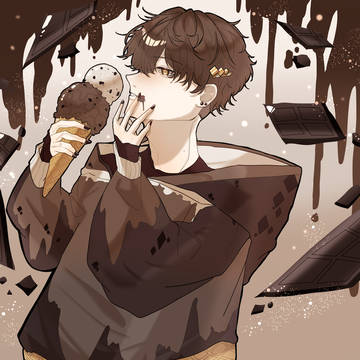 チョコアイス男子