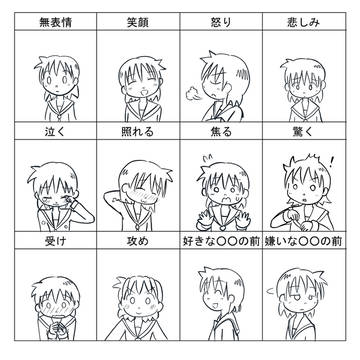 表情練習