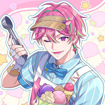 アイスクリームショップのお兄さん