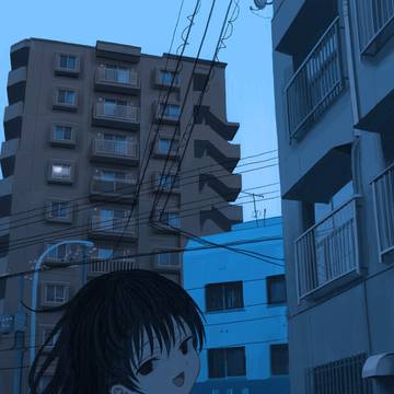 コンビニの帰り道