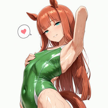 腋見せ競泳水着スズカさん