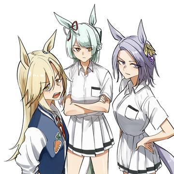 カサマツ生脚3人組