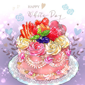 Loveいっぱいケーキ