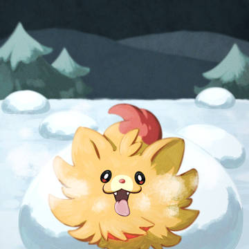 雪ポムケン