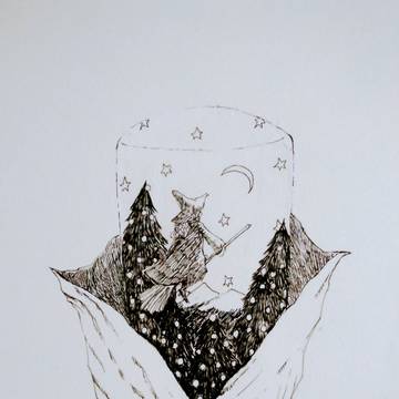 ドライフラワーボトル