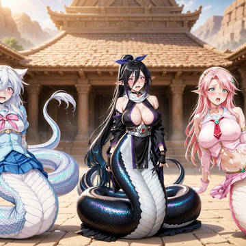 魔法少女リカとモンスター化ダンジョン ~ラミア編~
