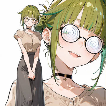 瓶底眼鏡ちゃん