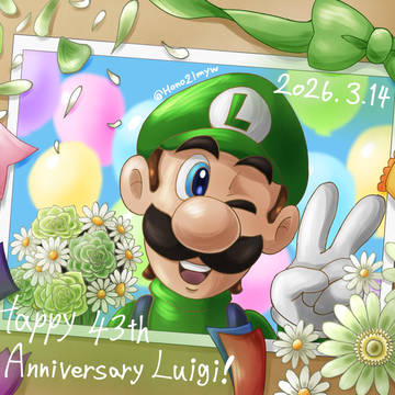 Happy 43th Anniversary Luigi‼︎