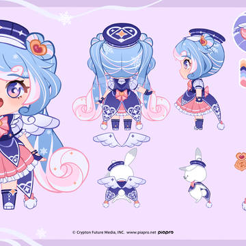 Snow Miku 2027 by Linndrim