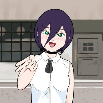 レゼとあっちむいてホイ！