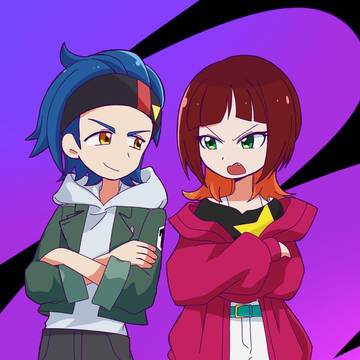レーナとライト君