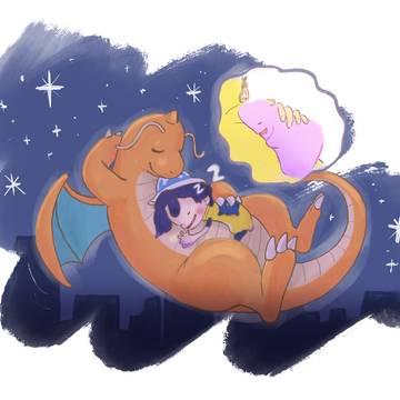 眠るメタモン