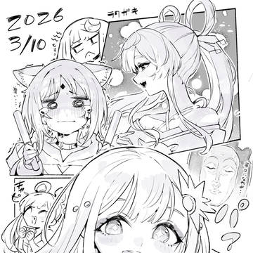 超かぐや姫！らくがき