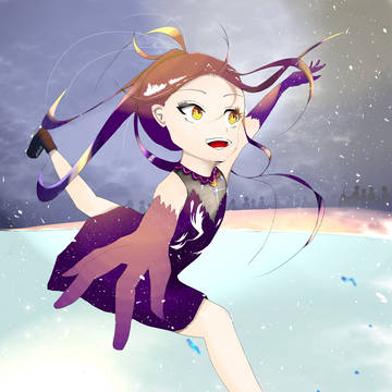 メダリストの狼嵜光描いてみた