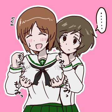 ガルパン落書き