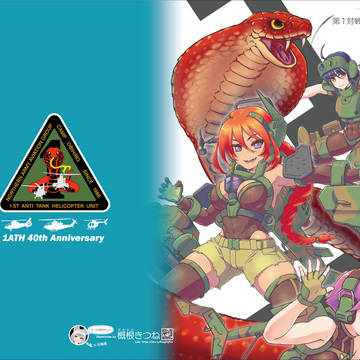第1対戦車ヘリコプター隊40周年記念行事