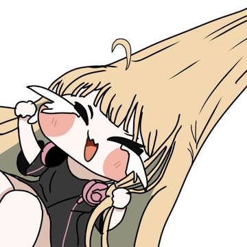 ⚠️トレス注意　かぐやの髪を引っ張るなー！！！！