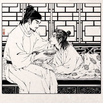 喝药