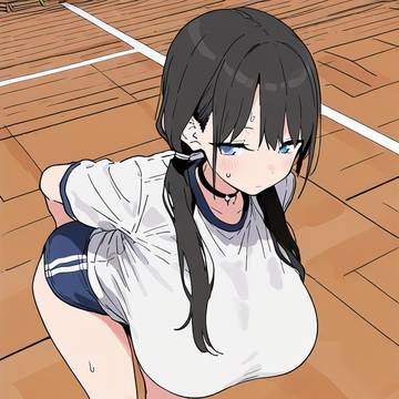 胸が大きいのコンプレックスなんで...あんまり見ないでください💦