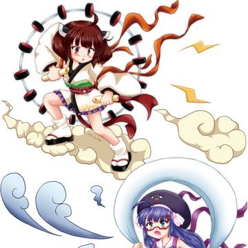 【ご依頼品】ウナきり風神雷神図