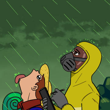 Green rain day