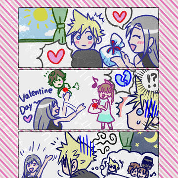 2026クラティバレンタイン4コマ