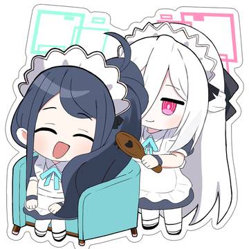 アリス＆ケイ（メイド）　アクキー