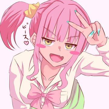 ジト目ギャル