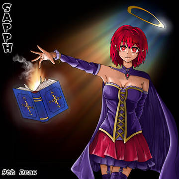 Crimson Halo Mage ✦ Original Cha