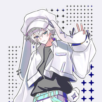 うさぎ帽子カゲツくん