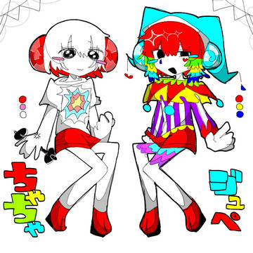 ジュペちゃちゃ どう森擬人化