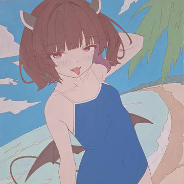 メスガキきりたん色紙
