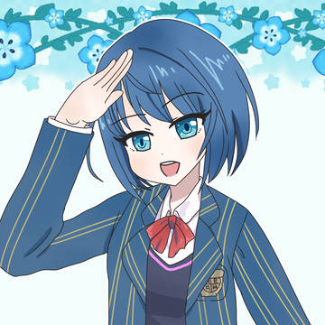早乙女学園制服の桐谷遥ちゃん