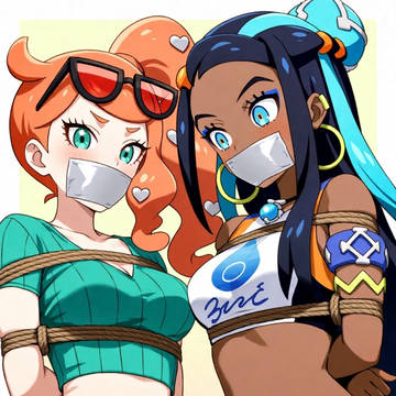 ルリナ&ソニア緊縛