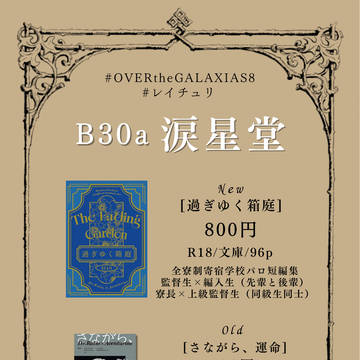【3/20 OtG8】おしながき【レイチュリ】