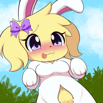 オムツを履き忘れたネネちゃん♥︎
