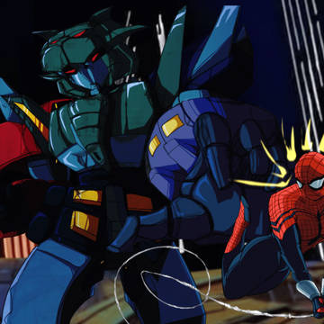 Spider-Girl vs Liokaiser