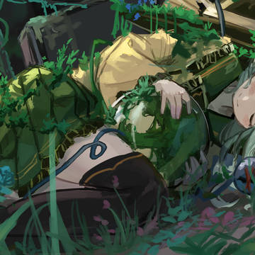森の残骸