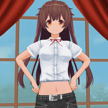 Muku-chan (Mimuku) Show Navel