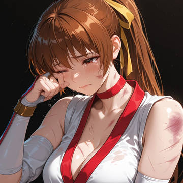 泣いちゃうかすみさん